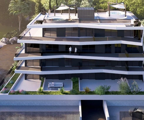 Penthouse mit Panoramablick in Primošten zu verkaufen in Kroatien