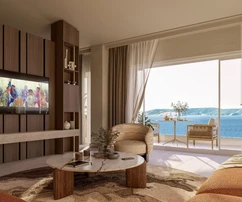 Penthouse eladó Novi Vinodolski városában, a tenger közelében Horvátországban