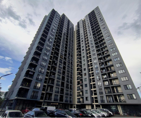 For sale 1 bedroom apartment in saburtalo Politkovskaia str, 56.6 sq.m, 2th floor,