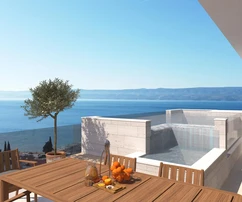 Appartement de luxe à vendre avec vue panoramique à Dugi Rat en Croatie
