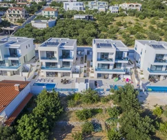 Tengerre néző panorámás villa eladó Horvátországban