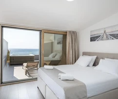 Pag, Povljana, two-bedroom apartment, first row to the sea, 72.56 m²