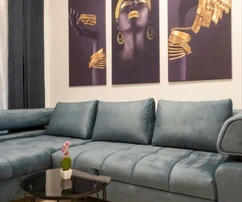 Split, Pazdigrad, confortevole appartamento con una camera da letto, loggia, jacuzzi e garage