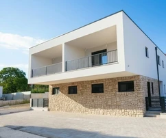 Istria, Savudrija, attractive semi-detached house with modern design