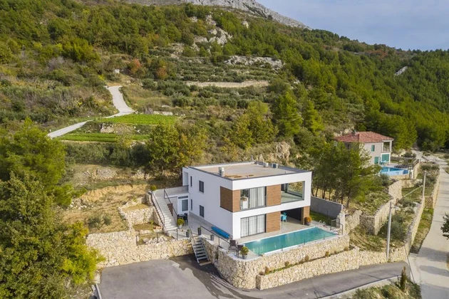 Stadtvilla mit Panoramablick – Split