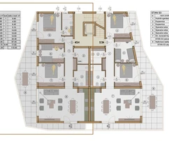 Istria, Pula: apartamento en primera planta con vistas al mar