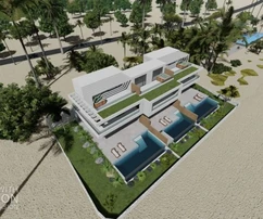 Luxuriöse Villa direkt am Meer in Novalja zu verkaufen in Kroatien