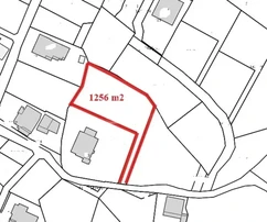 Vodice - building land 1256 m2