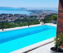 Two villas with swimming pools for sale in Podstrana in Croatia