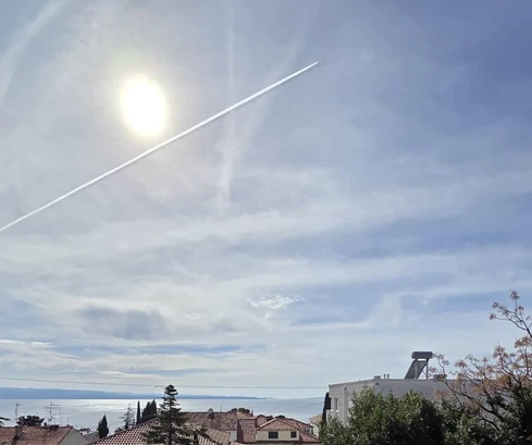 Split, Bacvice, Zweizimmerwohnung mit Innenhof und Meerblick