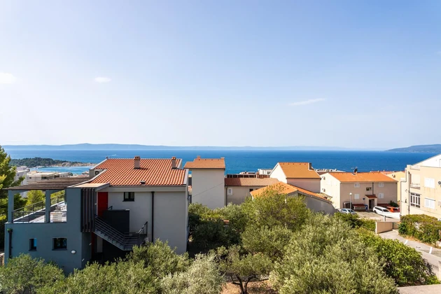 Appartement de trois chambres avec vue panoramique à vendre en Croatie