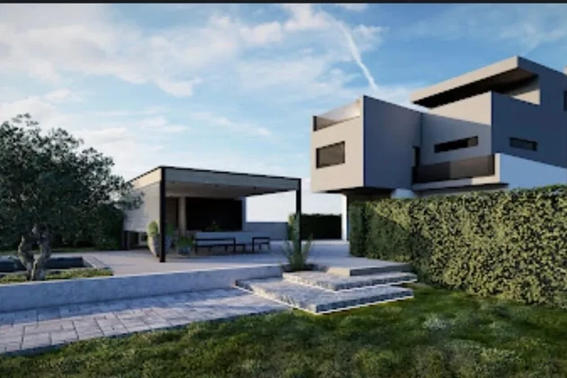Villa en construction