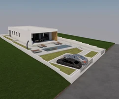 Plot for sale: 1241 m² in Turnje with main project for a house!