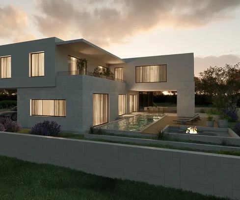 Esclusiva villa smart con piscina, area benessere, garage e vista mare – Vodice