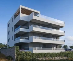 Seget D., penthouse z 2 sypialniami, 98 m2, nowy budynek, widok na morze