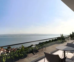 Jesenice, Mali Rat, villa de luxe au design moderne avec vue sur la mer