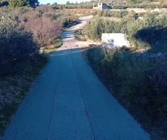 Seget Vranjica, építési telek 941 m2, tengerre néző kilátás