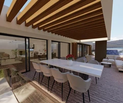Penthouse mit Panoramablick aufs Meer zu verkaufen in Kroatien