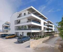 Pag, Povljana, appartamento duplex con tre camere da letto e vista mare, 122,67 m²