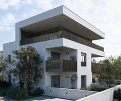 Trogir, 2pokojový byt 58 m2, novostavba, výhled na moře.