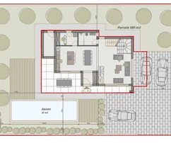 Moderne Villa mit Pool in Ližnjan zu verkaufen in Kroatien
