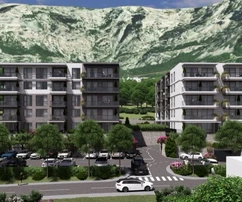 Makarska, új építésű, luxus kétszobás lakás a 4. emeleten