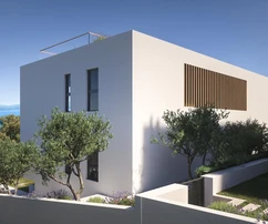Vodice, modern kétszobás lakás loggiával új építésű házban