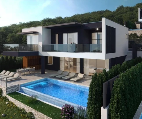 Moderne Villa mit Pool in Dugi Rat zu verkaufen in Kroatien