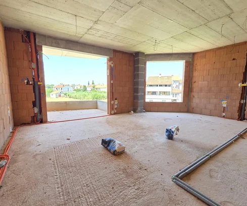 Pula, Valdebek, Penthouse moderne dans un immeuble neuf avec garage, 120 m², quartier résidentiel calme