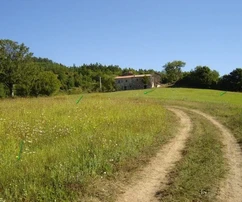 <p>Jedinečný pozemek v přírodě, obklopený lesem, Istrie, Poreč</p>