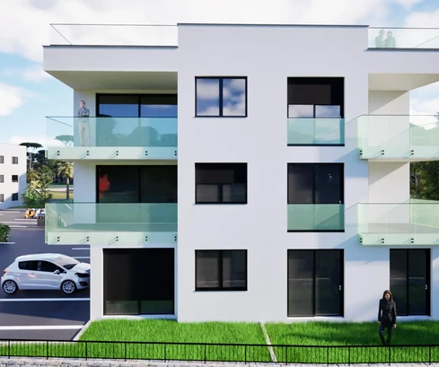 Zadar, Crno élégante construction neuve avec terrasse sur le toit