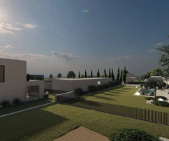 Modern villa medencével eladó Kaštelir-Labinciben Horvátországban