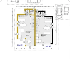Karigador, Istrien: Neues Doppelhaus mit Meerblick