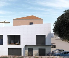 Lussuoso appartamento duplex con piscina a sfioro e vista spettacolare, Mandre, 200m2, NUOVA COSTRUZIONE