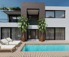 Villa de lujo con piscina en venta en Privlaka, Croacia