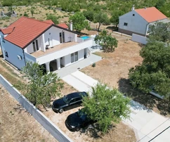 Dragišići - Möbliertes Einfamilienhaus mit 2 separaten Wohnungen