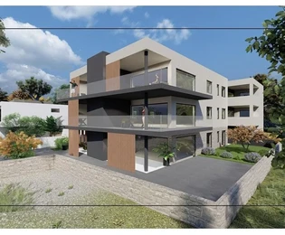 Földszinti apartman kerttel, közel a tengerhez és a strandhoz