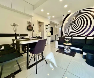 Isztria, Umag: Modern berendezésű apartman a tenger közelében