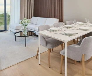 Modern apartman Savudrijában tengerre néző kilátással eladó Horvátországban