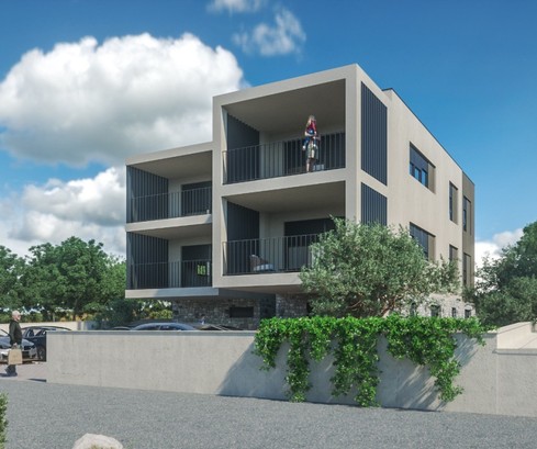 Moderni appartamenti a Sibenik con terrazze in vendita