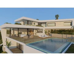 Exclusive villa with 3 bedrooms, en-suite bathrooms, and sea view