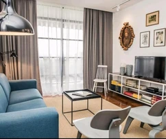 Prostorný třípokojový byt na prodej ve Splitu v části Bačvice s výhledem na moře v Chorvatsku