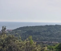 Marina, Vinišće, stavebný pozemok 1006 m2, výhľad na more, ideálne na vilu