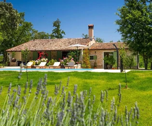 Villa in Istria for sale with a large estate in Croatia