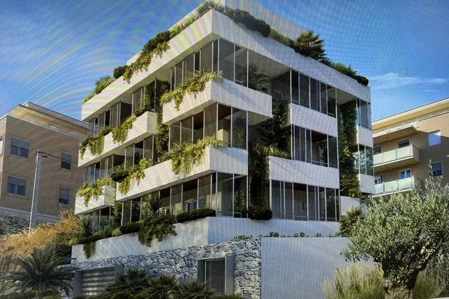 Split-Znjan apartamento de tres habitaciones 125,43 m² con garaje y vista panorámica