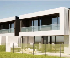 Istria, Umag, villa bifamiliare di lusso sul mare