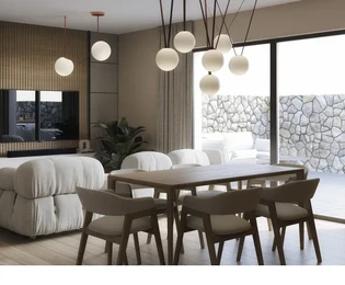 Luksuzni stan u prizemlju s vrtom, 53m2, VPM, Njivice, Otok Krk, NOVOGRADNJA