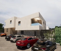 Vodice - apartamento de dos habitaciones S3, 1.ª planta, cerca del centro
