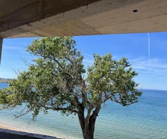 Appartamento con vista panoramica sul mare in vendita a Povljana in Croazia