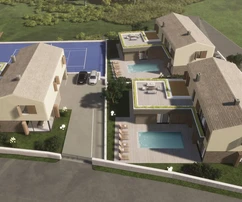 Villa di lusso con piscina in vendita a Gračišće in Croazia